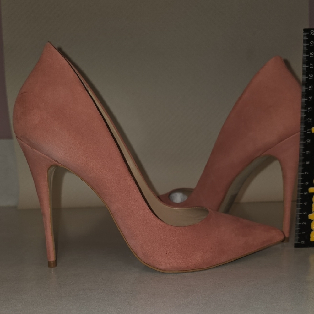 NEW ALDO Pink Suede High Heels